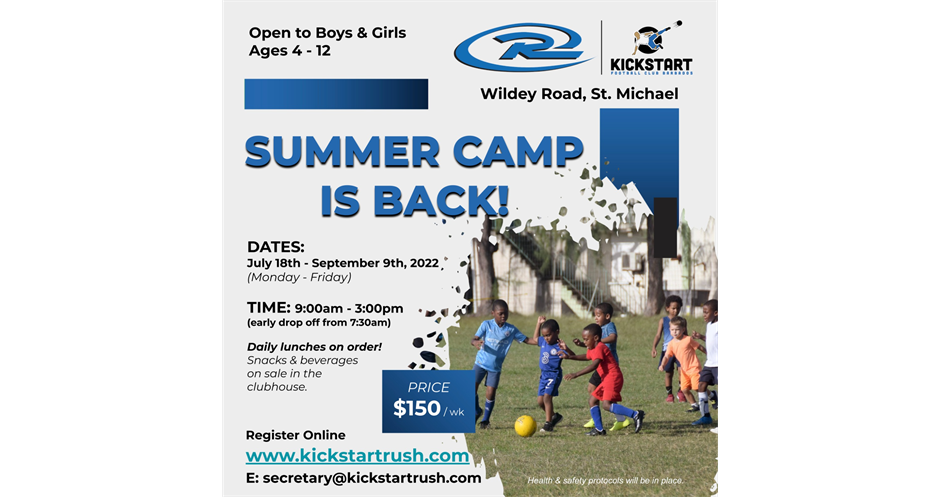 SUMMER CAMP IS BACK! CLICK TO REGISTER!